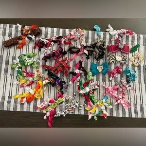 Baby/ toddler hair clips bundle